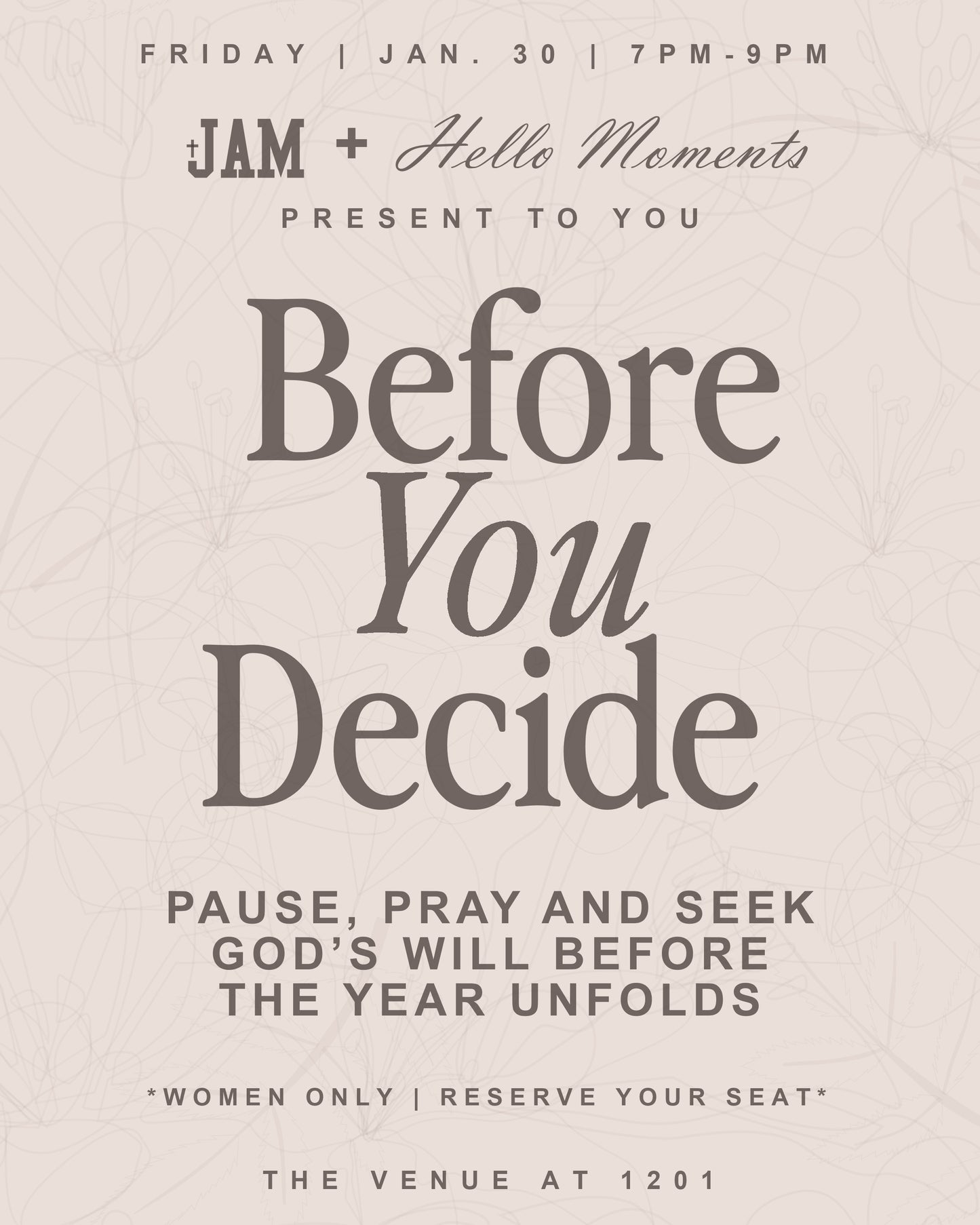 Before You Decide: A Sacred Pause — Event Registration